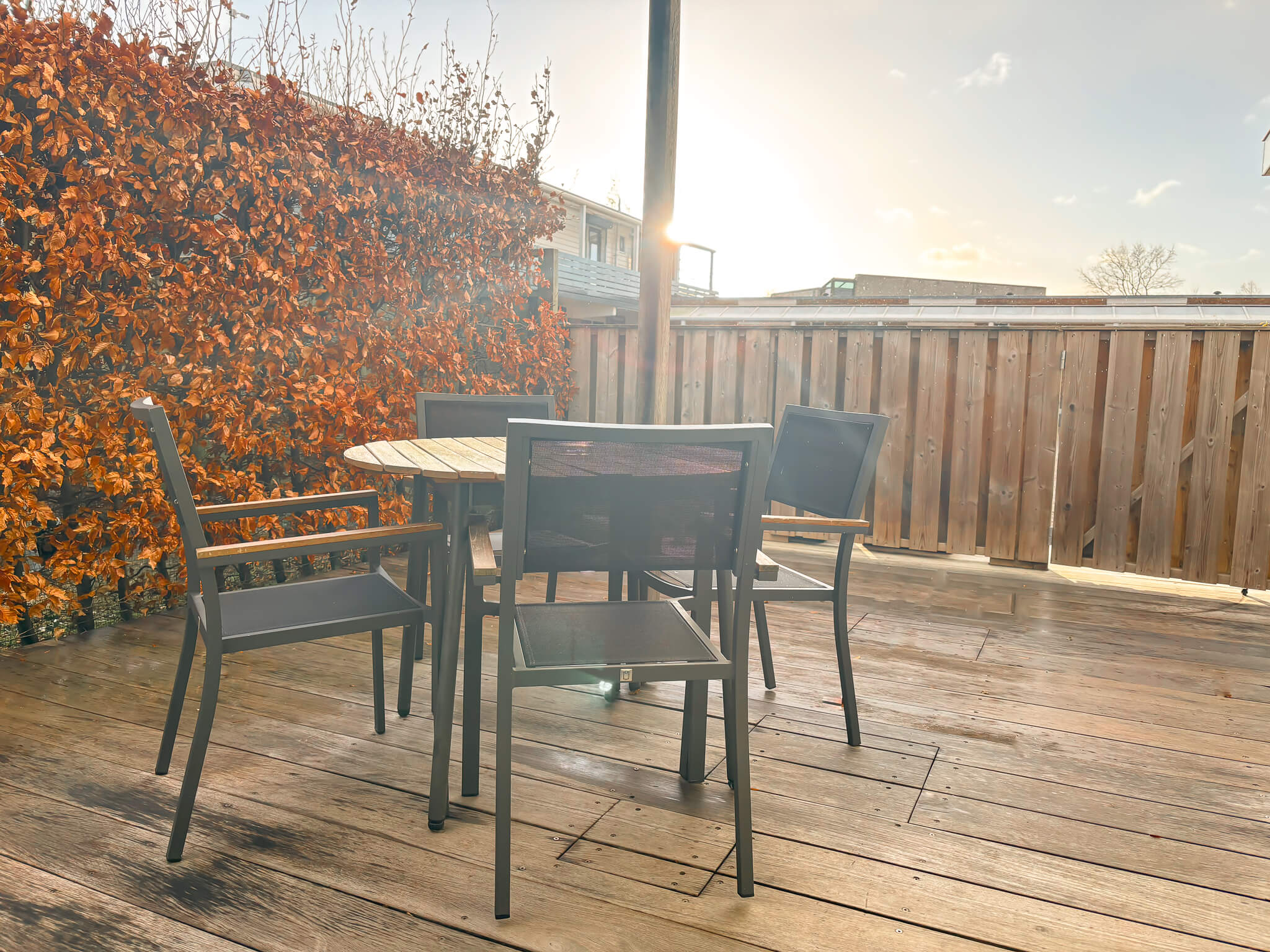 Visserslust Studio met privé terras en uitzicht op de Vinkeveense Plassen